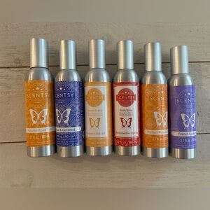 6 New Scentsy Room Sprays